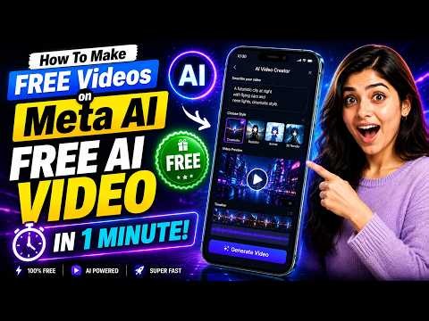 How To Make FREE Videos on Meta AI 🎬 | Meta AI Mein Free Video Kaise Banaye
