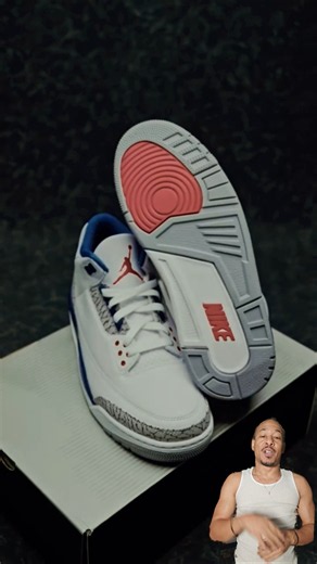 True Blue Air Jordan 3 dropping this weekend #sneakers