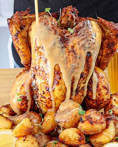 56K views · 81 reactions | @gulasgrub showing us how to to. make the most delicious beer can chicken on a budget | Tasty | Facebook
