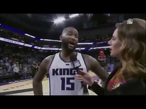 Demarcus Cousins goes OFF in his post game interview