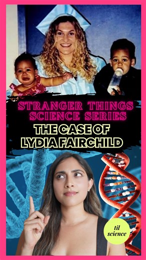 Dr. Harini Bhat (PharmD) | Science Storyteller on Instagram: "Talk about Stranger Things 👀 this is easily one of the most bizarre medical cases that showed even DNA has limitations in rare instances like this Follow for more of my Stranger Science Series all month long and make sure you’re subscribed to my YT channel for a special video at the end of the month on Amelia Earhart You can read more about the study that helped Lydia’s case get dropped here: “Disputed Maternity Leading to Identifica
