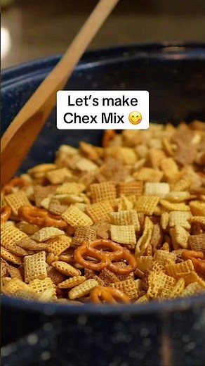 How to Make Classic Chex Mix Recipe (Oven + Microwave instructions!)