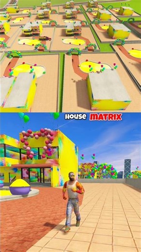 Franklin Stuck In House Matrix 🤯 in Indian Bike Driving 3D #shorts #viral