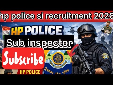 Hp police/JOA/AP/homegarad/SI/recruitment🤕Yes/No😰😱