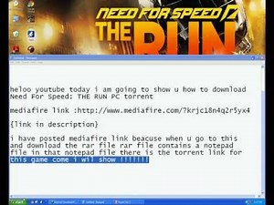 Need For Speed :The RUN PC torrent