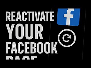 How to Reactivate Your Facebook Page in 2025 (Step-by-Step Full Guide!)