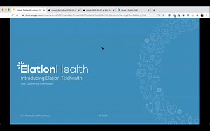 Learning Session: How to start using Elation Telehealth today