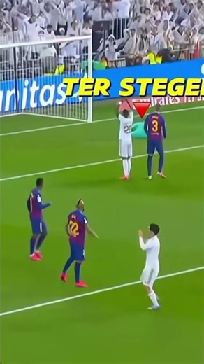 “This Shot From Outside the Box Was INSANE 😳 | Ter Stegen Save” #shorts