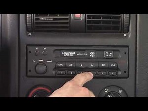 ¿Cómo insertar el código de desbloqueo en una radio Blaupunkt?