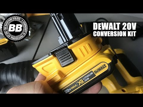 DeWalt 20V Conversion Kit For Old School DeWalt Power Tools