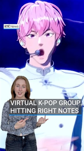 18K views · 29 reactions | A virtual K-pop boyband has been playing to thousands of fans in concert, climbing the charts and amassing millions of YouTube views. South Korean group PLAVE are presented as two-dimensional avatars being controlled by real people using motion-capture technology. #kpop #plave #rtenews | RTÉ News | Facebook