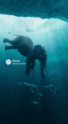 animals falling off the cliff