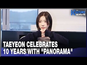 [K-Enter] Taeyeon releases solo compilation 10th anniversary album "Panorama"