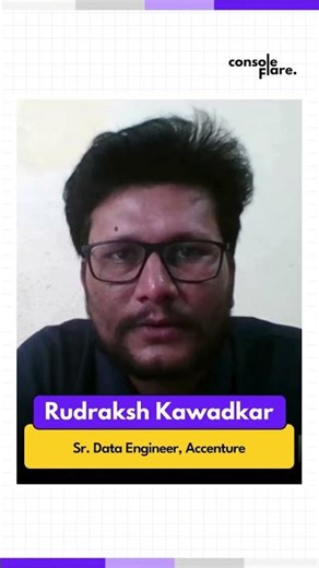 Rudraksh Kawadkar | Testimonial | Consoleflare #datascience #python #programming #dataanalytics
