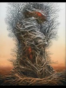 4.8K views · 339 reactions | "Tree of Knowledge" Metal Prints available on Displate: https://displate.com/displate/6074471?art=632effe10752a | Peter Gric | Facebook