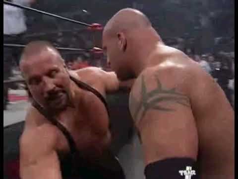 WCW - Chuck Norris at end - Wrestling Commentary - Bill Goldberg vs Scott Norton