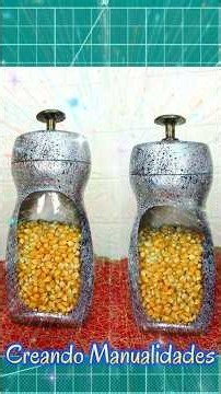 Aprovecha Los Frascos de Café y Crea! Hermosa Idea para la Cocina 👌