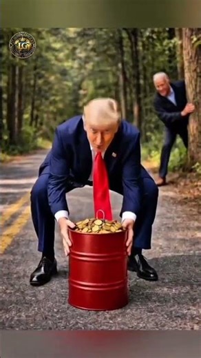 trump and Biden funny moments 🤣#shorts #trump #biden #viral