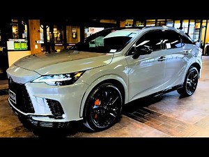 2025 Lexus RX500h F Sport Black Line Edition Walkaround