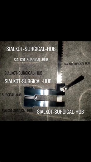SIALKOT_SURGICAL_HUB on Instagram: "Finochietto rib spreader surgical instrument used in cardiothoracic procedures. Used to secure and spread adjacent ribs during surgery to provide better access to internal organs. Features fenestrated (windowed) blades to ensure a secure grip with minimum tissue trauma. Designed with a screw lock mechanism for stable and secure blade positioning. Material: It is made from high-quality, surgical-grade stainless steel. Durability: The instruments are described a