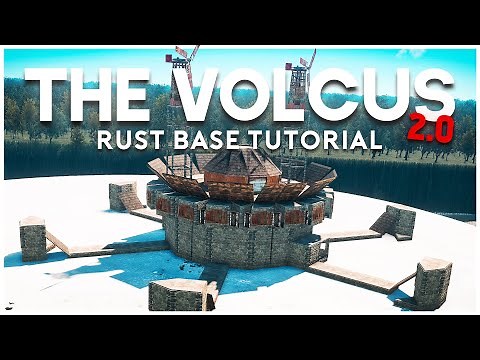 THE VOLCUS 2.0 +100 ROCKETS DUO/TRIO/SQUAD+ | TUTORIAL BASE DE RUST 2021