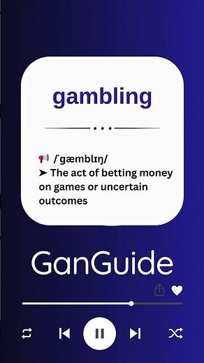C1 English Word: GAMBLING | Meaning & Pronunciation
