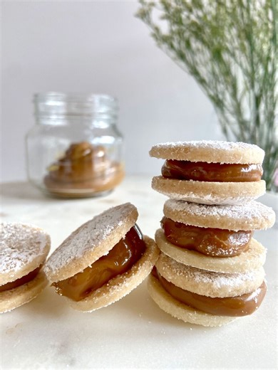 24 Peruvian Alfajores – Dulce De Leche Cookies, Handmade Latin Dessert, Gourmet Cookie Box - Etsy