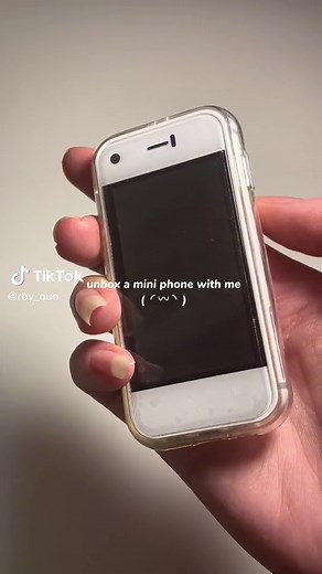 Soyes 7s mini phone unboxing #unboxing#cute#aesthetic #decostickers#ponyo#fypシ#fypage#fypシ゚viral#calm