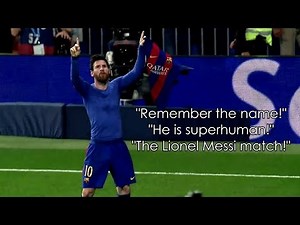 Lionel Messi ft. Rob Palmer ● Iconic Commentaries | HD