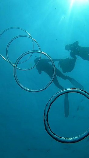 Exploring Freediving Techniques in Camouflage Wetsuit