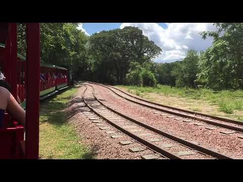 Omaha zoo railroad train ride part 1