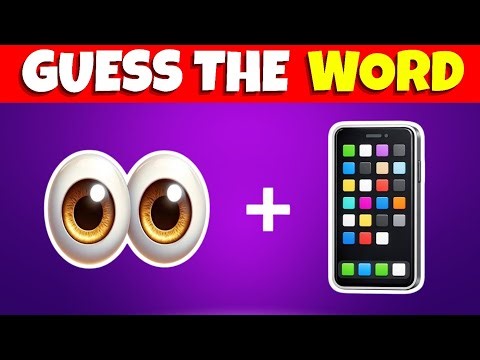 🧩 Can You Really Guess the Word by Emojis? 🌟 Challenge Yourself with This Fun Emoji Quiz! 🤔🔥