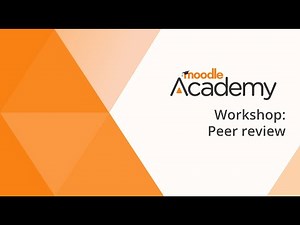 Workshop Peer review in Moodle
