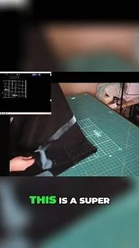 Testing Perfecting My K-Pop Hat Pattern CLO3D Projector Workflow #shorts