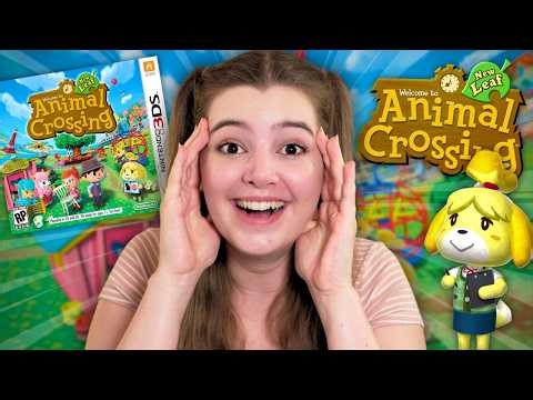 Mein ALLER ERSTES MAL Animal Crossing New Leaf 🌱