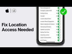How To Fix Location Access Needed On iPhone (EASY FIX)