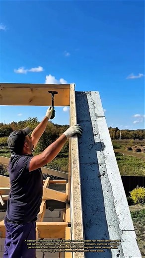 Builders Are Wrapping Roof Frames With a Hidden Waterproofing Trick!