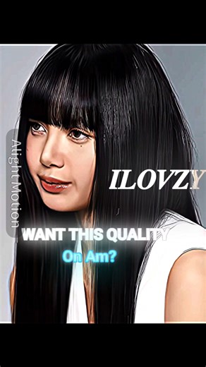 Want this Quality on Alight Motion?✨ #blackpink #shorts