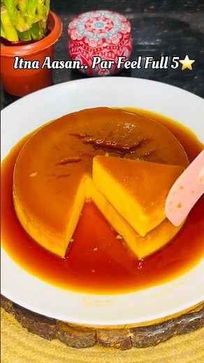 Easy Caramel Pudding Recipe | No Oven | 5 Ingredients Dessert 😍