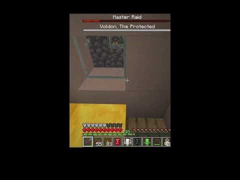 Destroying NEW Difficult Raids #minecraft (Portrait)