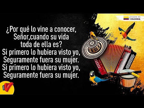 Tarde Lo Conocí, Patricia Teherán, Video Letra - Sentir Vallenato