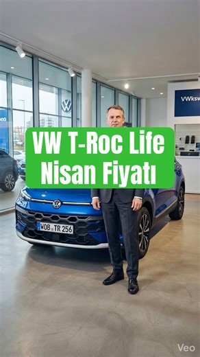 Volkswagen T-Roc Life 2026 Nisan Fiyatı #vw #volkswagen #troc #life #fiyat #kampanya
