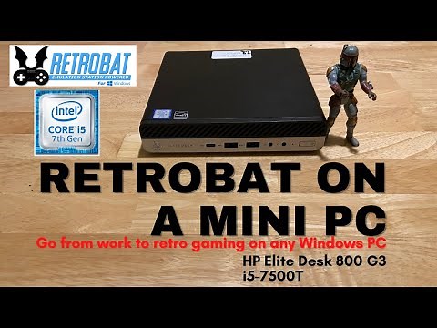 Setup Retrobat on a Mini PC - Go from work to Retro Gaming in Windows