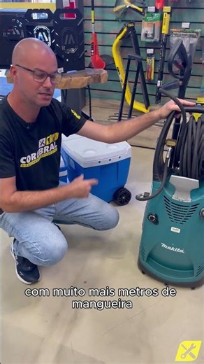 Lavadora Alta Pressão Makita HW131 2.3kW Profissional #makita #lavadora #corebral