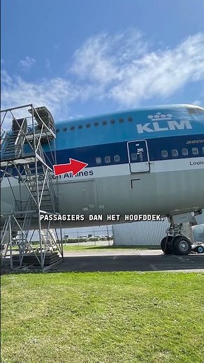 Een Lift in de Boeing 747?!🤔 #aviodrome
