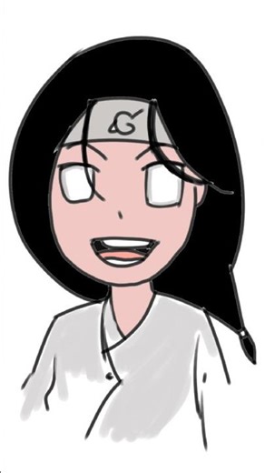 Let's draw Neji Hyuga - Naruto #art #shorts