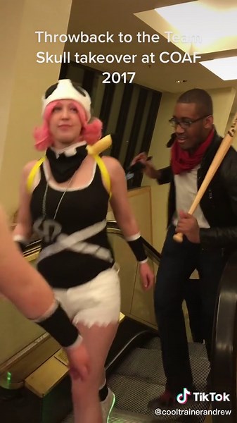 Team Skull Grunt Cosplay at COAF 2017 | Pokemon Sun and Moon