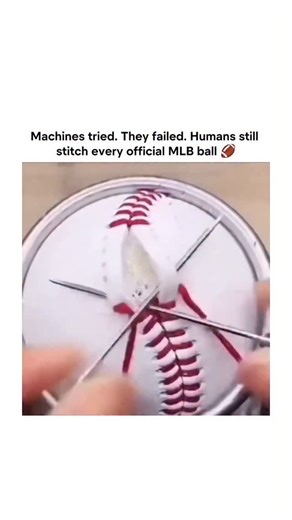 Happy Fact One on Instagram: "The post accurately states that all MLB baseballs are hand-stitched by workers at Rawlings' Costa Rica factory, requiring 108 double stitches per ball for aerodynamic consistency, as confirmed by official sources and the attached video demonstration. Despite technological advances, no machine has replicated the precision of manual stitching, making it a blend of tradition and necessity in baseball production. The fact resonated widely, sparking 17K+ likes and replie