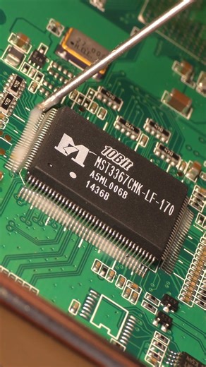 Desoldering High-Pin Count IC: MST3367CMK 🛠️⚡