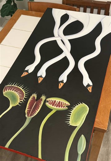 Restoring a Surreal Oil Painting Step by Step